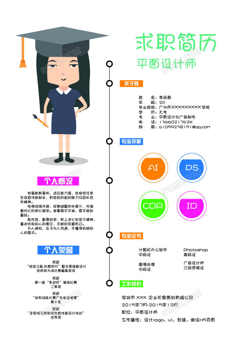 个人简历 个人简历