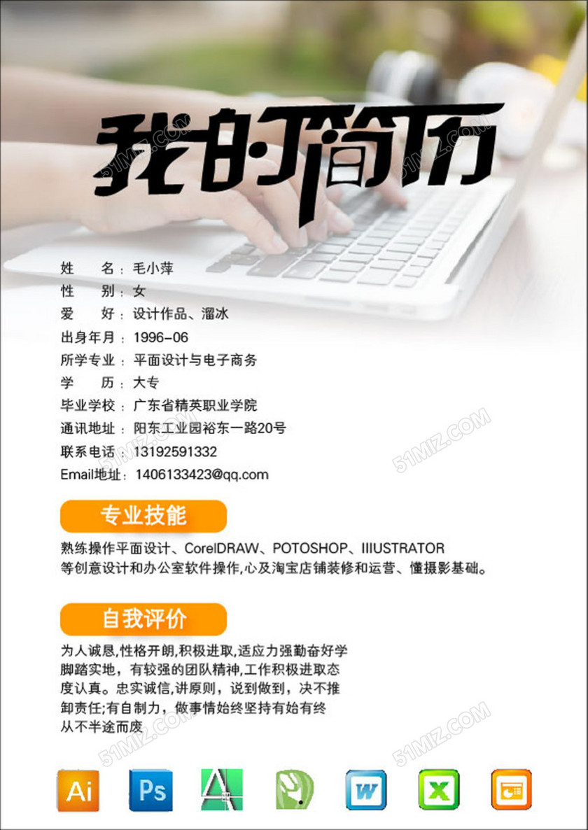 个人简历 个人简历