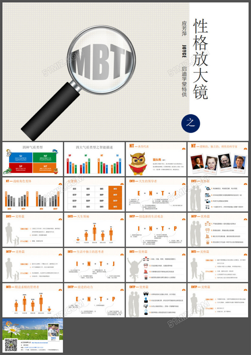 mbti之性格放大镜(nt)课程培.