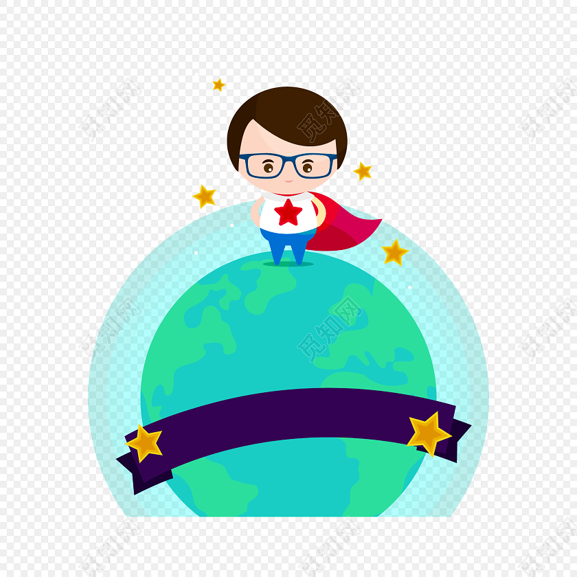 孩子超人父亲的骄傲