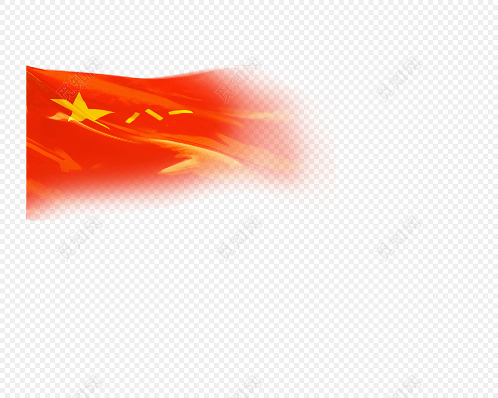 八一节国旗素材
