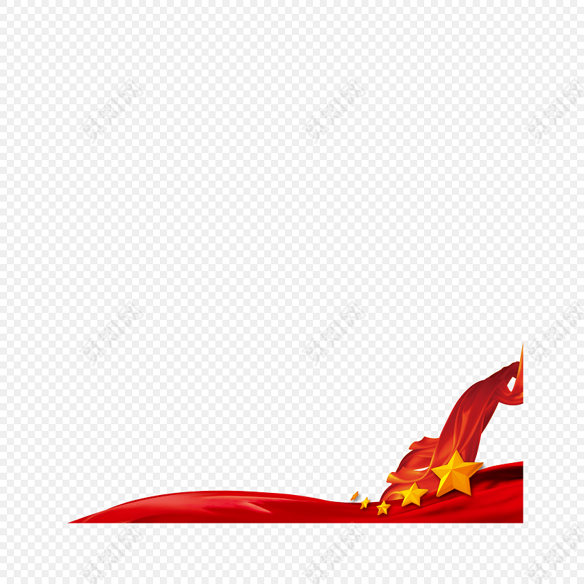 红旗素材