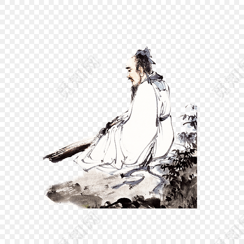 矢量手绘古代历史人物