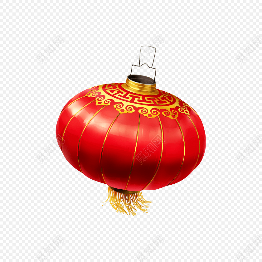 喜庆节日古灯灯笼元素