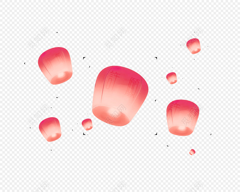 喜庆节日中秋古灯灯笼png