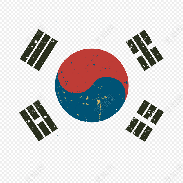 韩国国旗素材