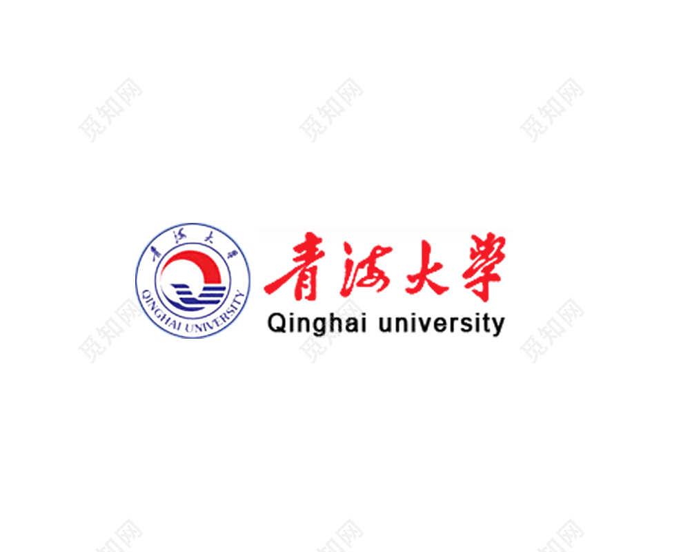 青海大学校徽logo