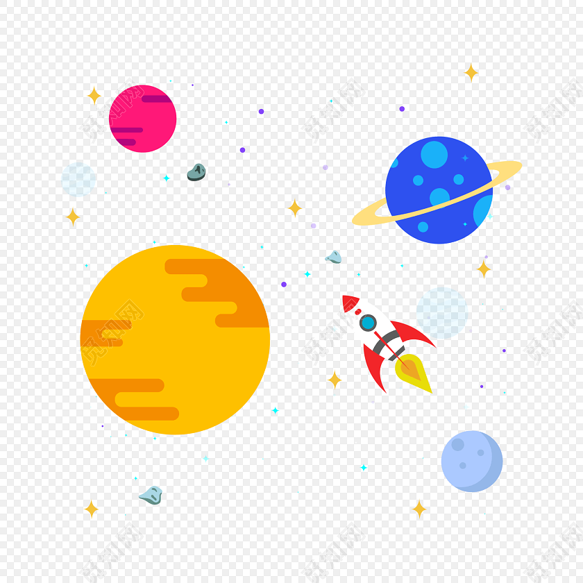 宇宙星球素材