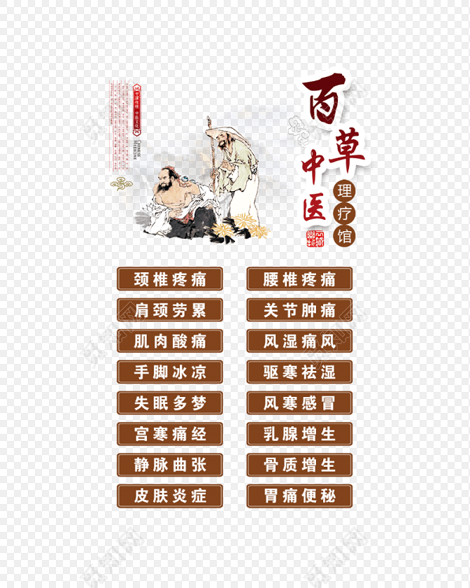 中医理疗宣传单页