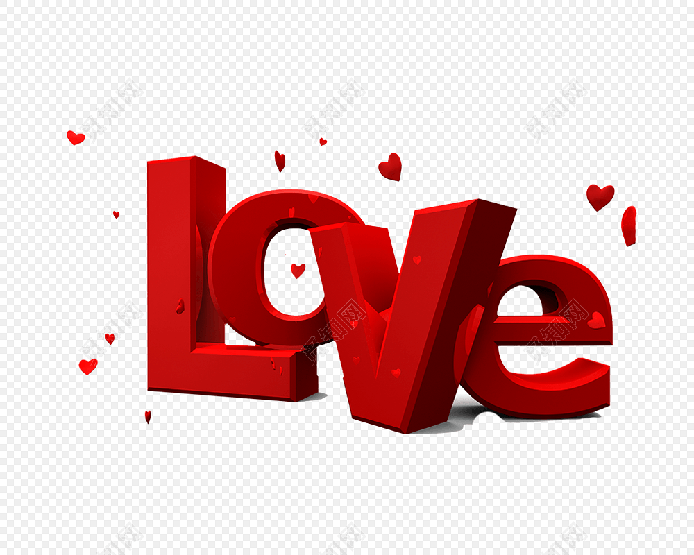 love字体素材