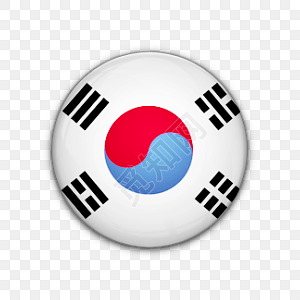 韩国国旗矢量素材