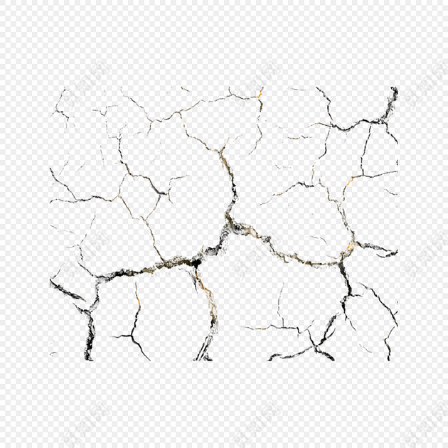 裂痕矢量素材