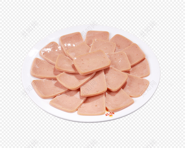 火锅食材香肠片素材
