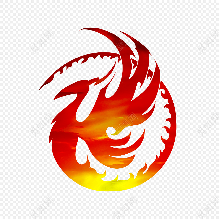 凤凰logo设计素材