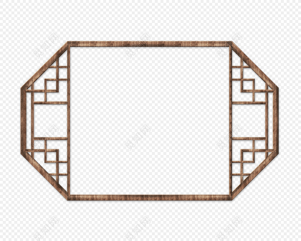 古代窗户古代门窗圆窗户雕花窗户