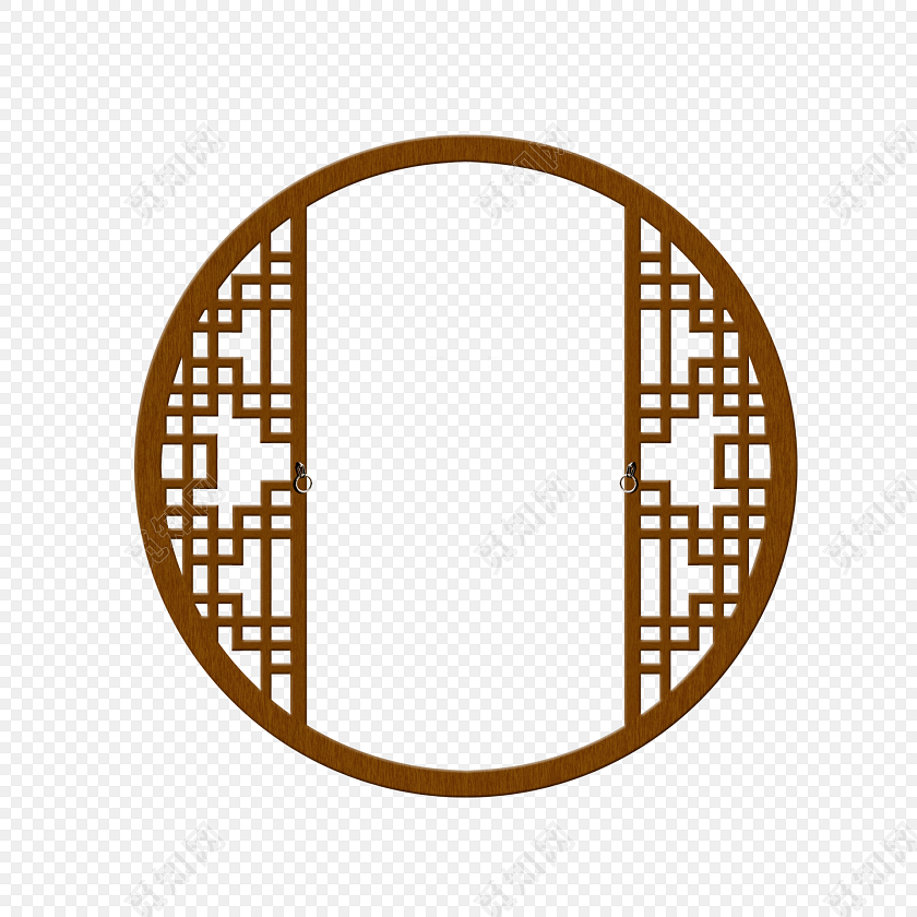 png素材 古代门 雕花门窗 复古门框 圆形门标签:免抠素材 古风 中国风