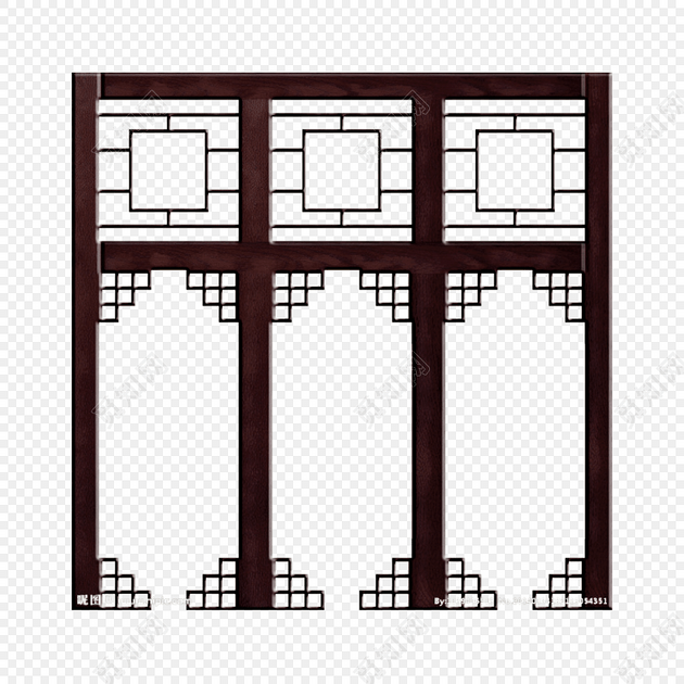 古代门窗 雕花门窗 复古门框 檀木门窗 古代建筑