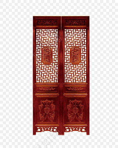 古代门窗 雕花门窗 复古门框 檀木门窗 古代建筑