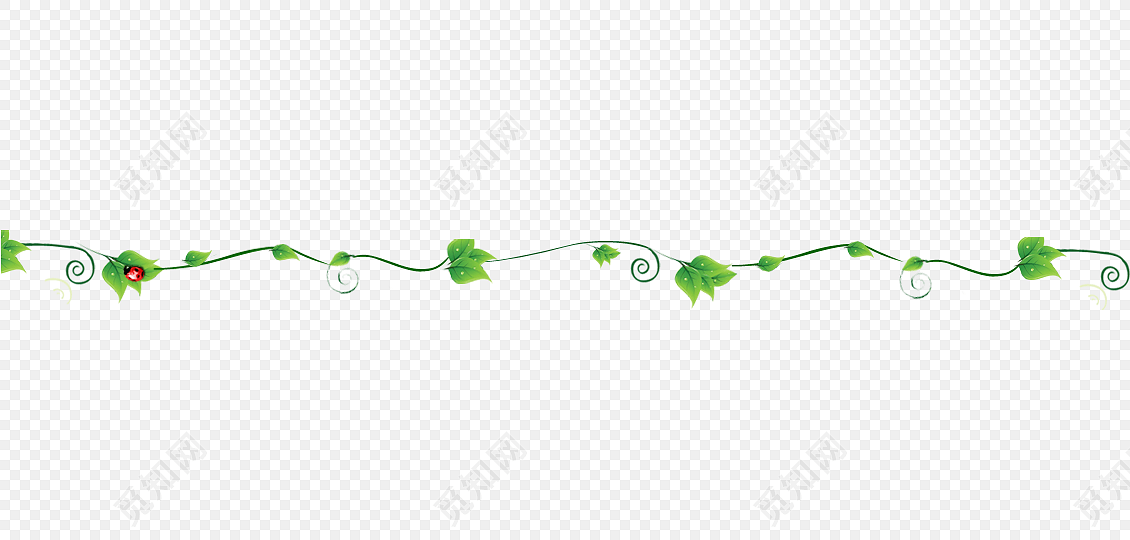 藤蔓花边