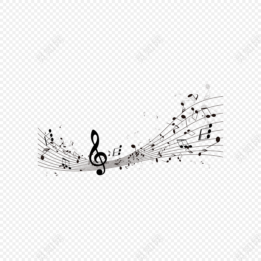 音符图案素材