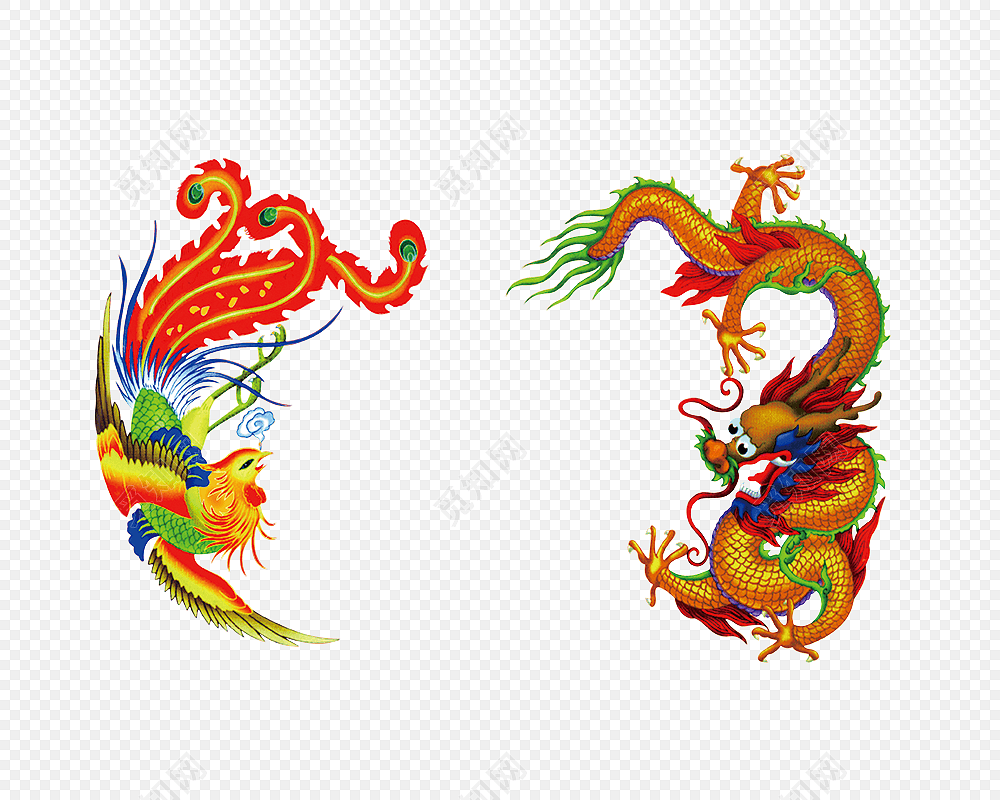 中国风龙素材元素