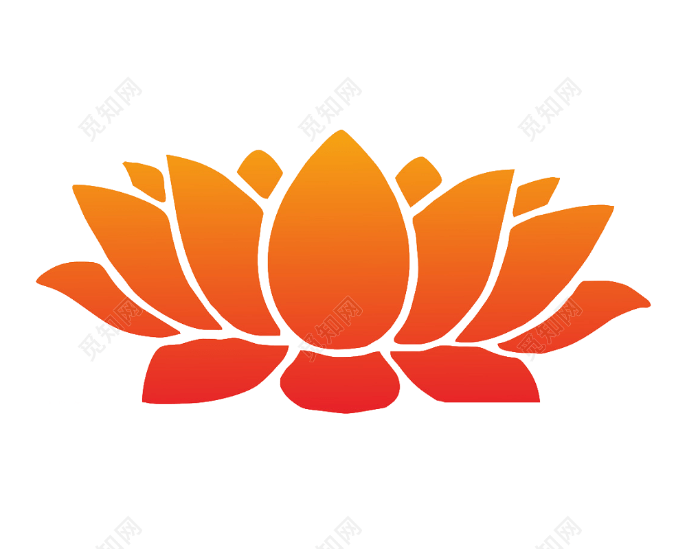 荷花标志