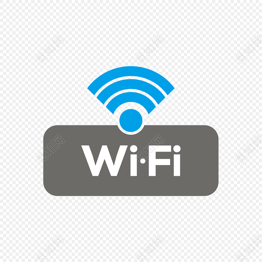 无线wifi符号图标矢量素材
