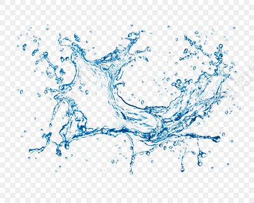 水花动感水浪海浪波浪喷溅素材