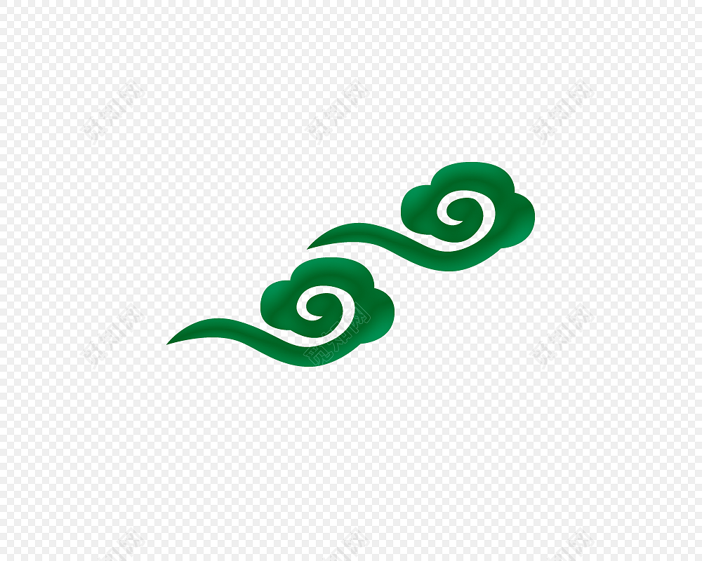 祥云浪花海浪