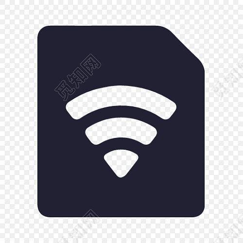无线wifi符号图标矢量素材