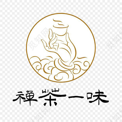 禅茶一味海报素材