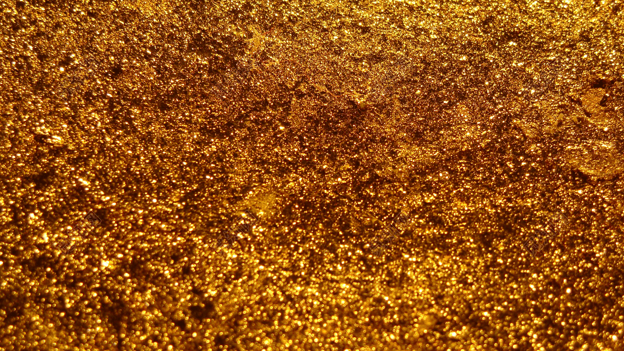 金色黄金颗粒质感背景图