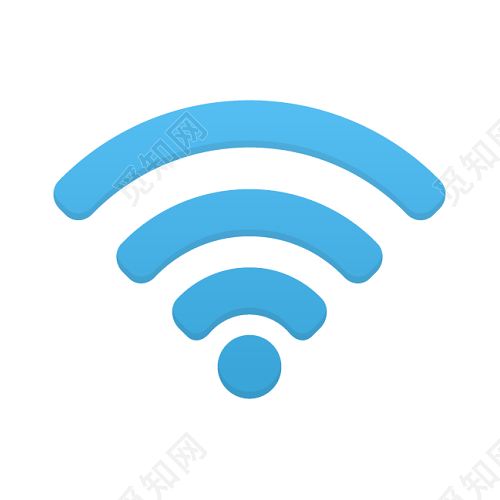 无线wifi符号图标矢量素材