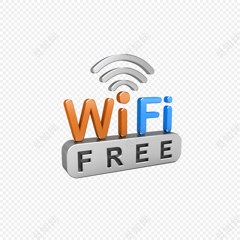 无线wifi符号图标矢量素材