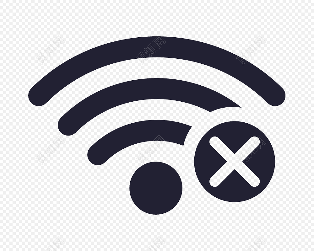 无线wifi符号图标矢量素材