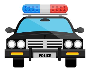 警车素材