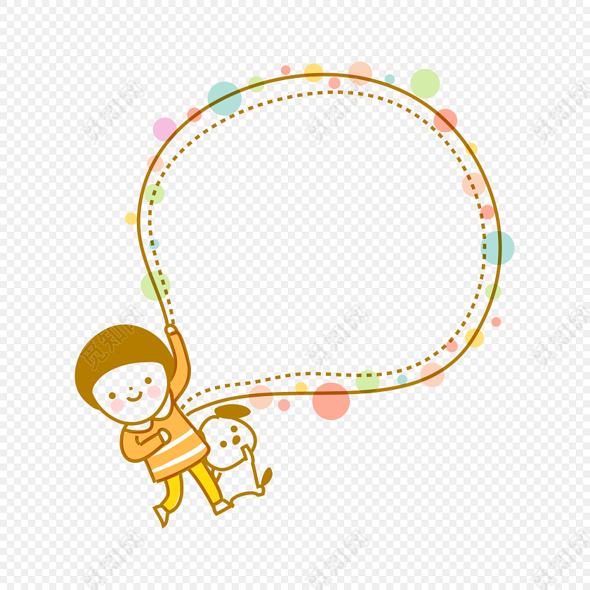卡通边框素材
