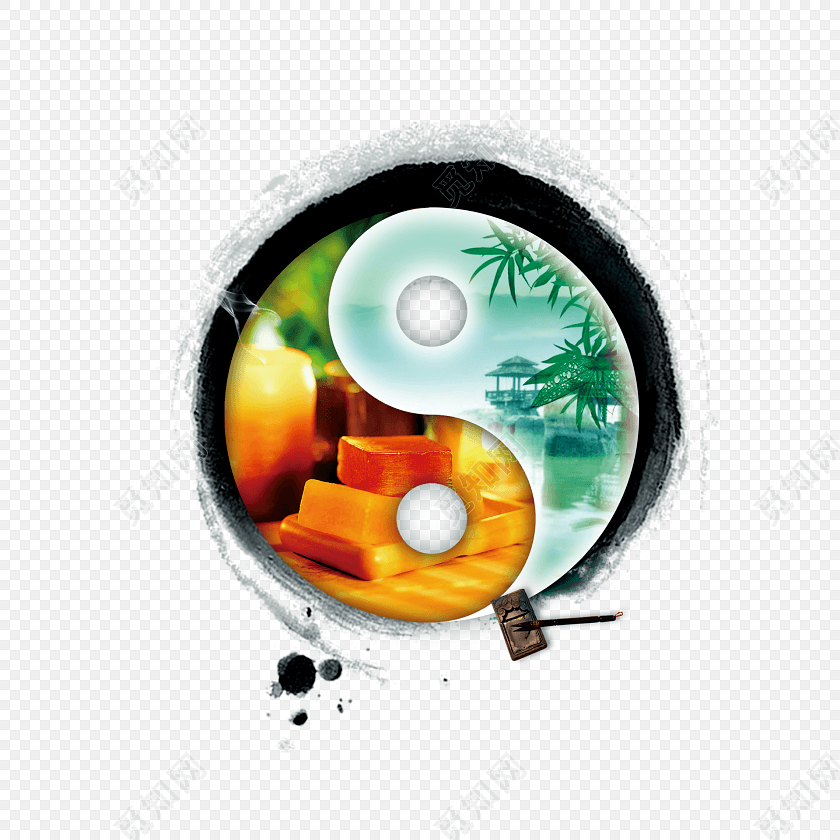 太极抽象图