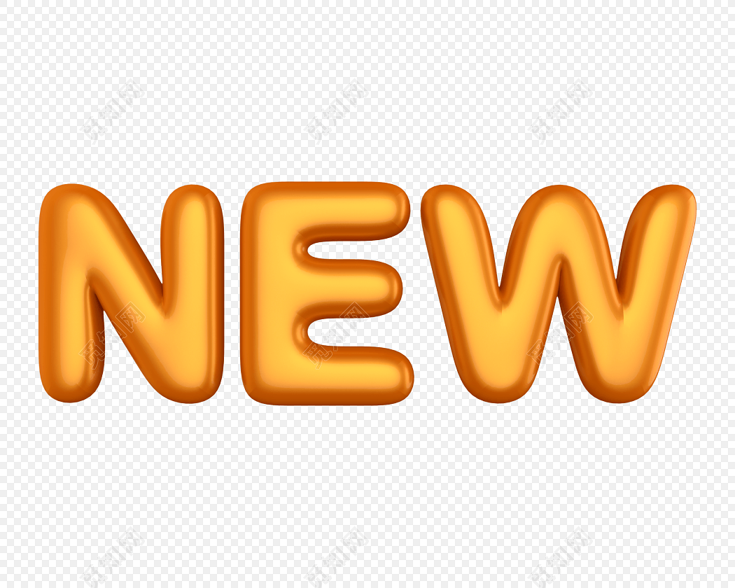 new英文字体设计素材元素