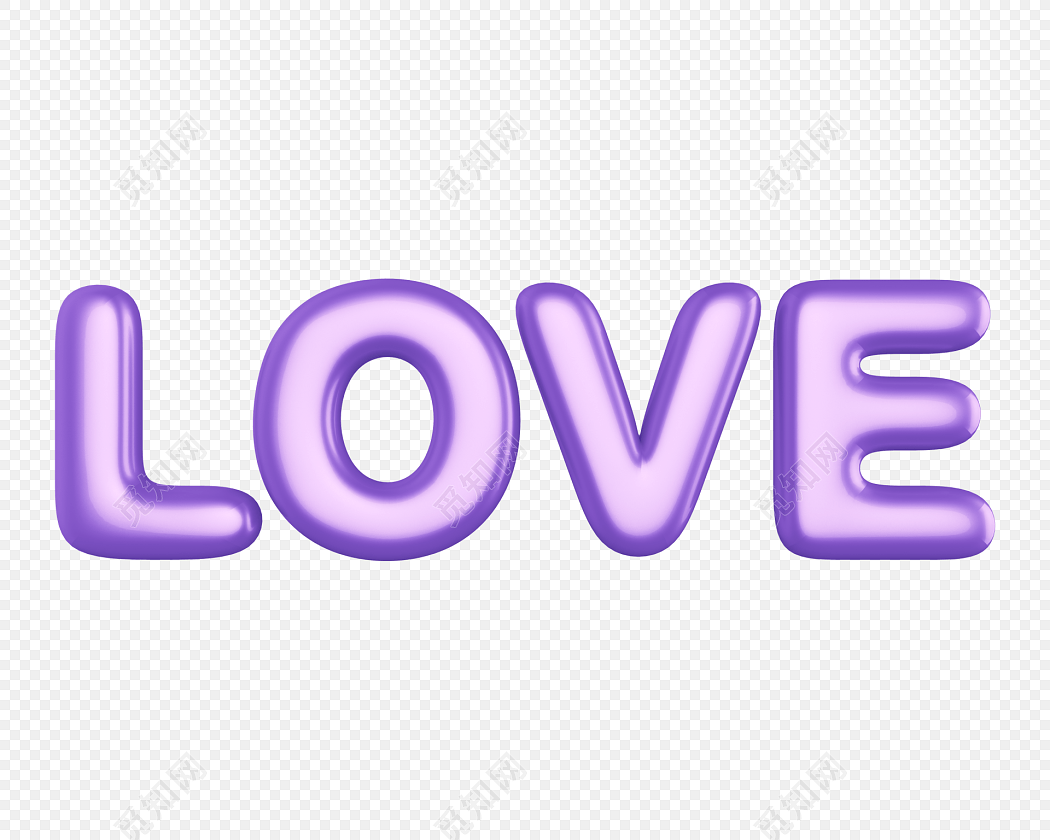 love字体素材