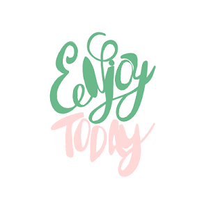 enjoy today字体