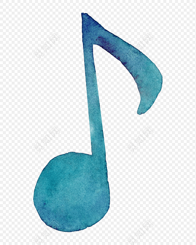 手绘音乐符号素材