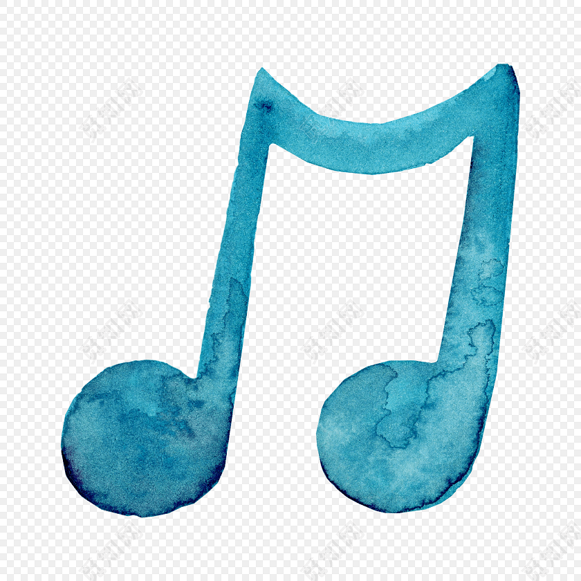 手绘音乐符号素材