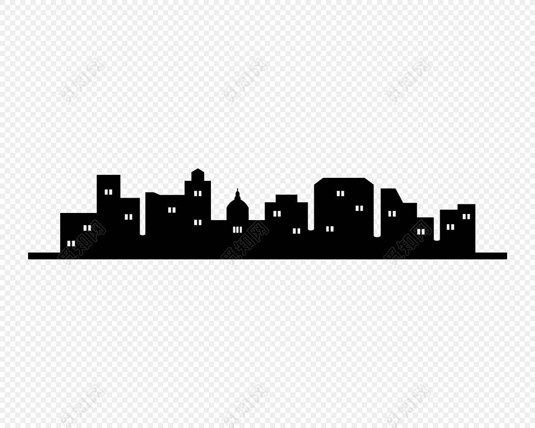 下载png下载eps png素材 城市剪影标签:剪影 免抠素材 矢量素材 黑白