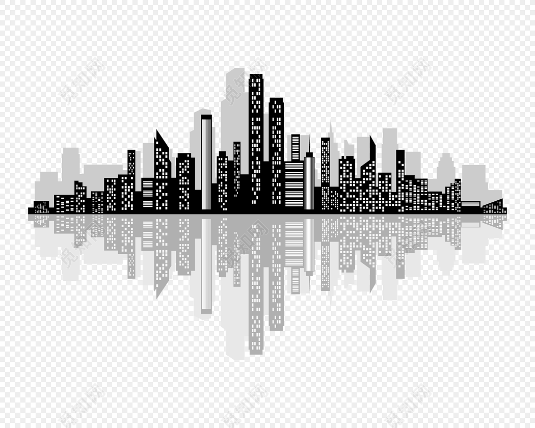 免费下载png免费下载ai png素材城市剪影建筑标签:剪影 免抠素材 矢量