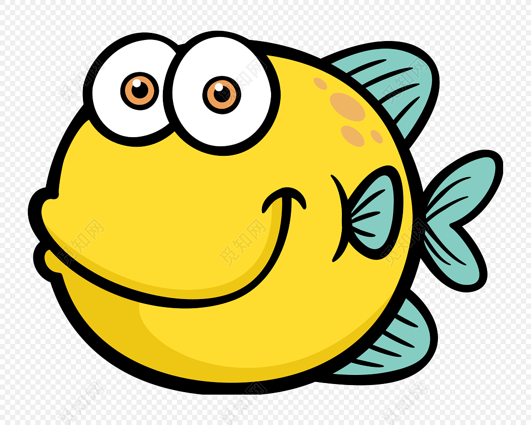 可爱卡通海洋生物素材