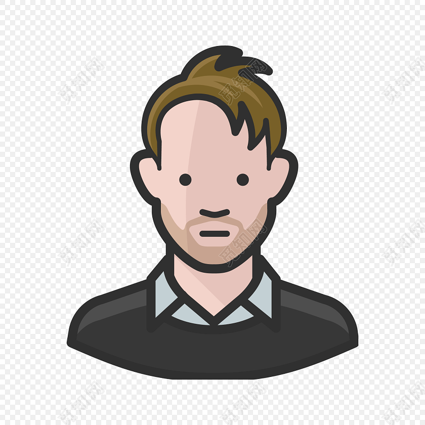 男人头像图标