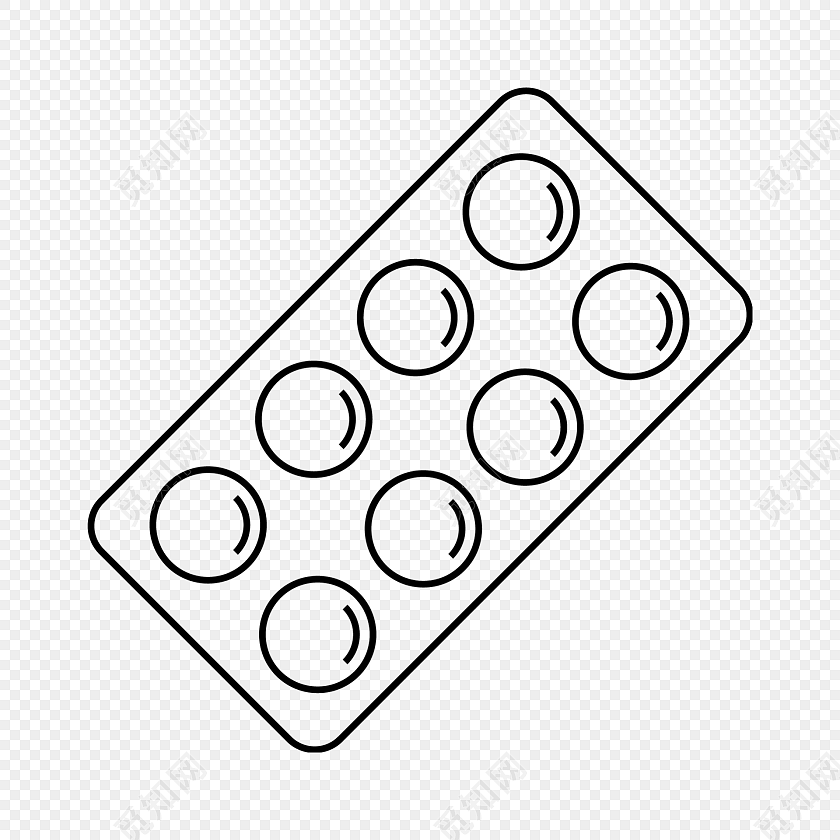 药丸矢量图素材