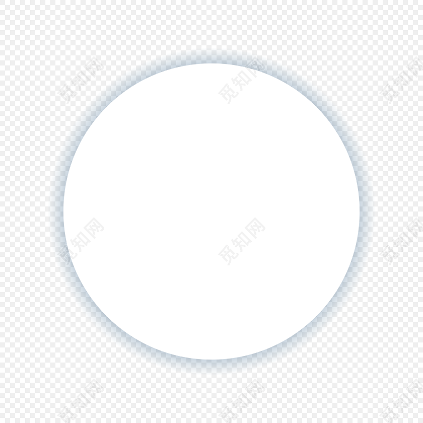 多边形圆形白色底图素材圆形边框