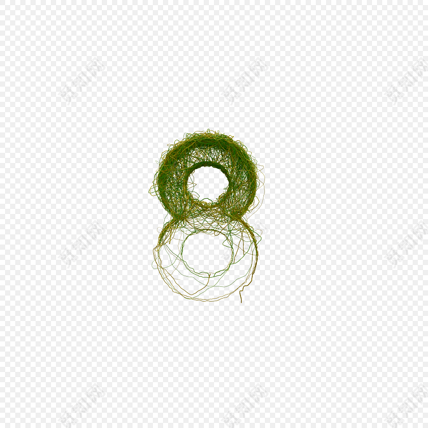 创意植物数字素材